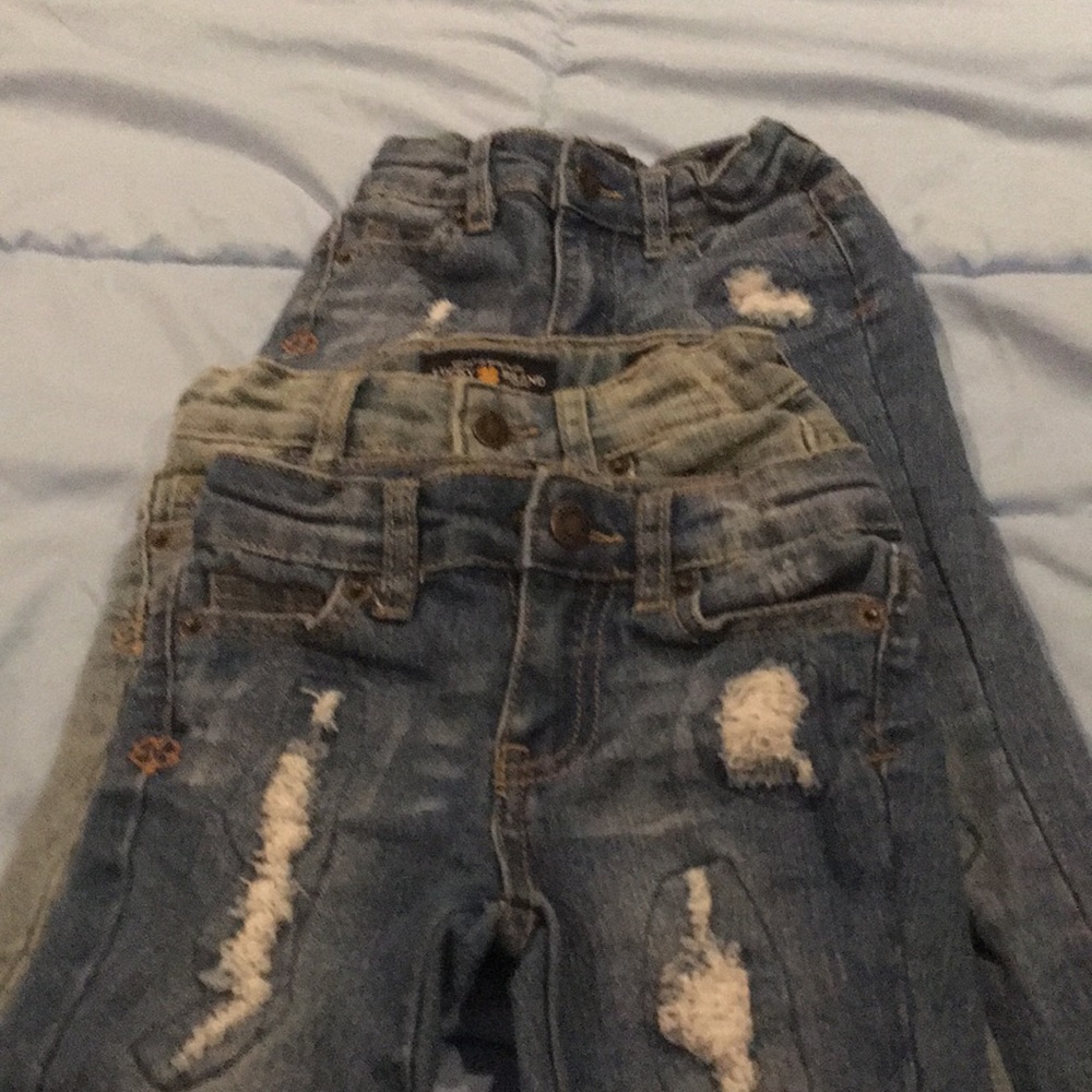 Lots of 3 Lucky Brand zoey jegging size 2T
